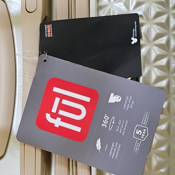 New fūl DISNEY MINNIE MOUSE ROLLING LUGGAGE 2 PIECE SET - Picture 16 of 16